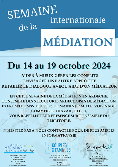 Semaine Médiation 2024